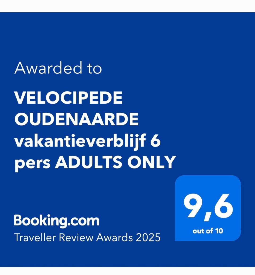Velocipede Oudenaarde Vakantieverblijf 6 Pers (Adults Only) Esterno foto